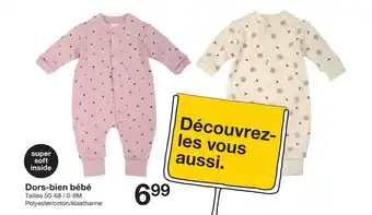 Zeeman Dors-bien bébé offre