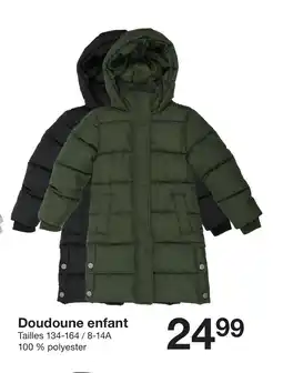 Zeeman Doudoune enfant offre