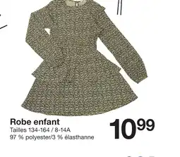 Zeeman Robe enfant offre