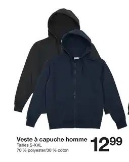 Zeeman Veste à capuche homme offre