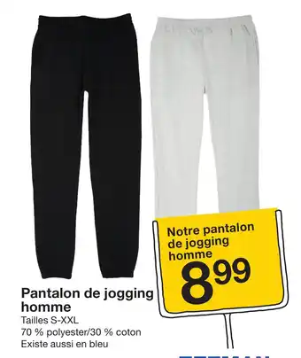 Zeeman Pantalon de jogging homme offre