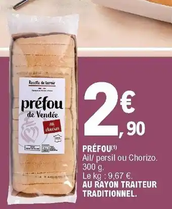 E.Leclerc Préfou offre