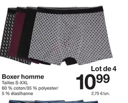 Zeeman Boxer homme offre