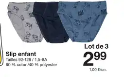 Zeeman Slip enfant offre