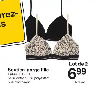 Zeeman Soutien-gorge fille offre
