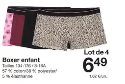 Zeeman Boxer enfant offre