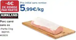 Costco KIRKLAND Porc carré sans os offre