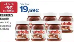 Costco FERRERO Nutella offre