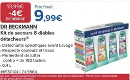 Costco DR BECKMANN Kit de secours 8 diables détacheurs offre