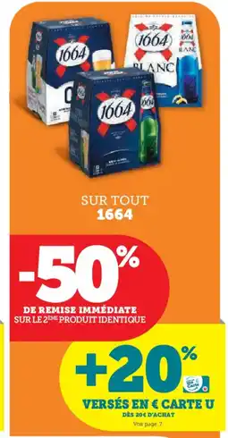Hyper U 1664 Sur tout offre