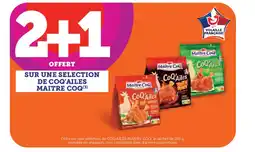 Hyper U MAITRE COQ Sur une selection de coq'ailes offre