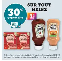 Hyper U HEINZ Sur tout offre