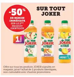 Hyper U JOKER Sur tout offre
