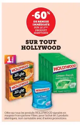 Hyper U HOLLYWOOD Sur tout offre