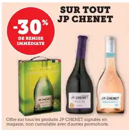 Hyper U JP CHENET Sur tout offre