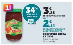 Hyper U ANDROS Confiture extra offre