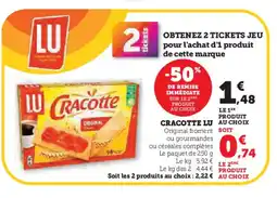 Hyper U LU Cracotte offre