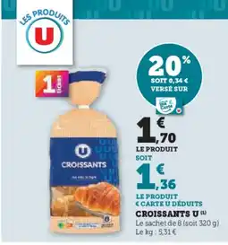 Hyper U Croissants u offre