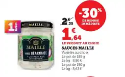 Hyper U MAILLE Sauces offre