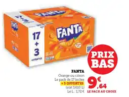 Hyper U FANTA offre