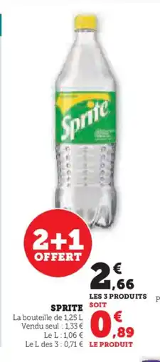 Hyper U SPRITE offre