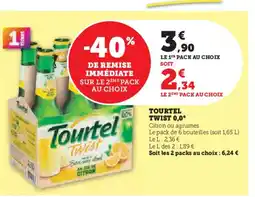 Hyper U TOURTEL Twist 0,0 offre