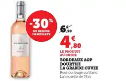 Hyper U Bordeaux aop dourthe la grande cuvee offre