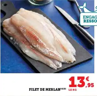 Hyper U Filet de merlan offre