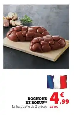 Hyper U Rognons de boeuf offre