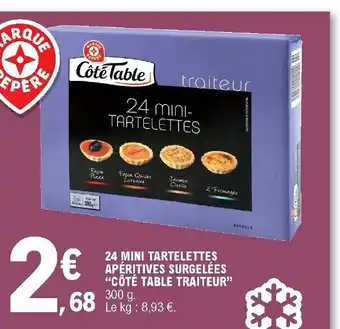 E.Leclerc 24 Mini Tartelettes offre