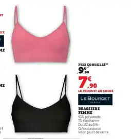 Hyper U Brassiere femme offre