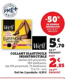 Hyper U Collant elastivoile produit indestructible offre