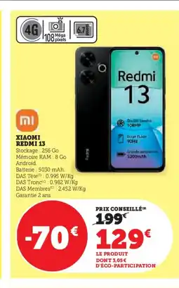 Hyper U XIAOMI REDMI 13 offre