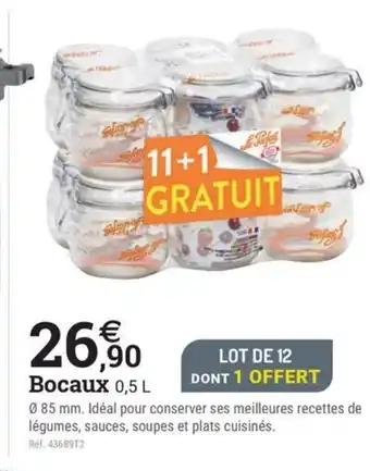 Espace emeraude Bocaux offre