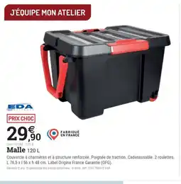 Espace emeraude EDA Malle offre