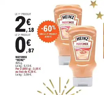 E.Leclerc Mayomix Heinz offre