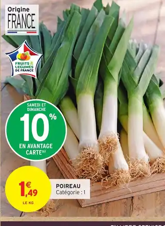 Intermarché Poireau offre