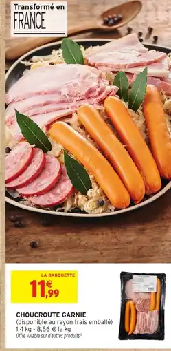 Intermarché Choucroute garnie offre