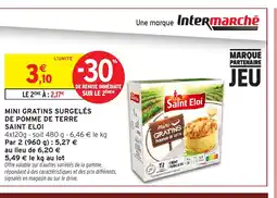 Intermarché SAINT ELOI Mini gratins surgelés de pomme de terre offre
