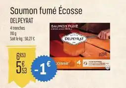 E.Leclerc SAUMON FUMÉ ÉCOSSE offre
