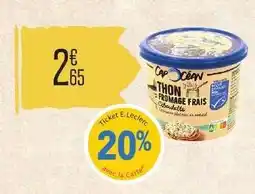 E.Leclerc Cap Océan Thon Fromage Frais offre