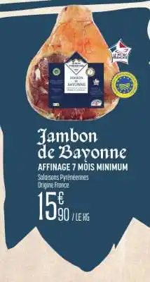 E.Leclerc Jambon de Bayonne offre