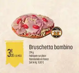 E.Leclerc Bruschetta bambino offre