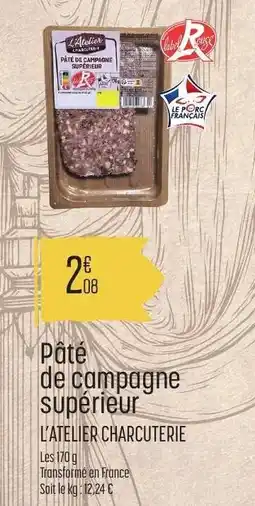 E.Leclerc PÂTÉ DE CAMPAGNE SUPÉRIEUR offre