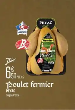 E.Leclerc POULET FERMIER Peyac offre