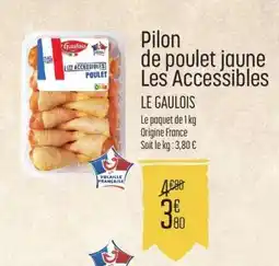 E.Leclerc Pilon de poulet jaune Les Accessibles offre