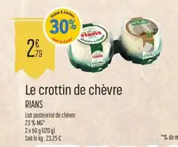 E.Leclerc Le Crottin de Chèvre offre