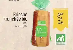E.Leclerc BRIOCHE TRANCHÉE BIO offre
