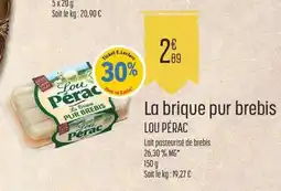 E.Leclerc La brique pur brebis offre