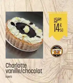 E.Leclerc Charlotte vanille/chocolat offre